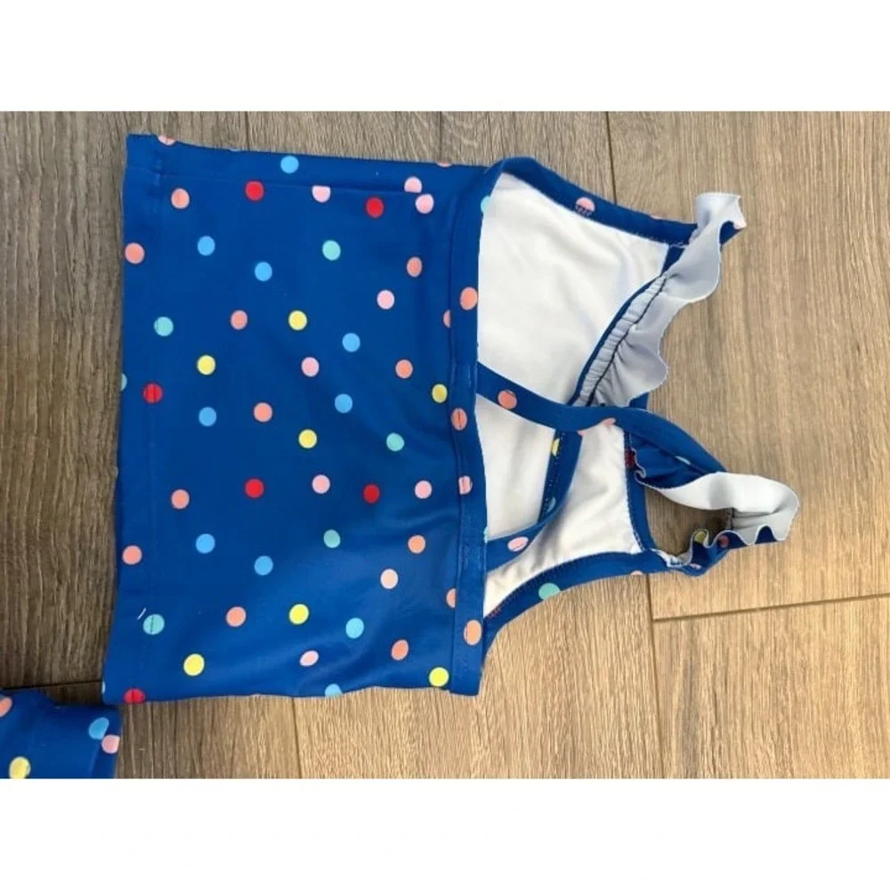 Hanna Andersson Swimsuit SET with Rashguard and Tankini 2T GUC